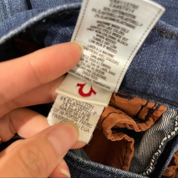 TRUE RELIGION Becca Mid rise Bootcut Jeans Size 25 - Picture 9 of 12